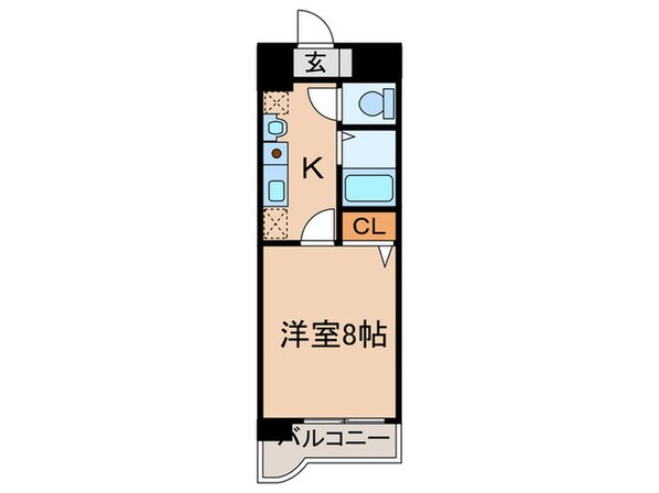 ジュネスシティ宮の前の物件間取画像